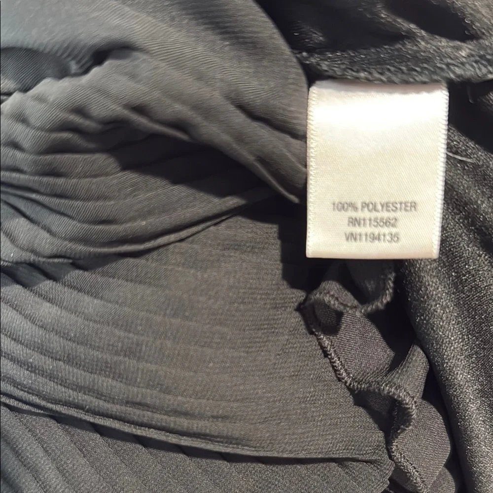 Disney D Signed Girls Black Dress with Ruffle Detail Size L Girls